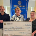 check presentation to Lift Global